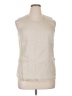 Carlisle 100% Viscose Ivory Sleeveless Blouse Size 14 - photo 1