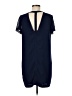 Ro & De 100% Polyester Solid Blue Casual Dress Size M - photo 2