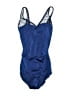 Body Wrappers 100% Polyester Metallic Blue One Piece Swimsuit Size S (kids) - photo 1