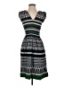 Max Studio Graphic Green Blue Casual Dress Size XS - photo 1