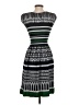 Max Studio Graphic Green Blue Casual Dress Size XS - photo 2