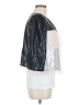 5/48 100% Polyester Metallic Silver Jacket Size M - photo 4