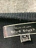 Blue Blush Black Long Sleeve Top Size M - photo 7