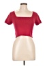 Forever 21 Red Short Sleeve Top Size L - photo 1