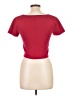 Forever 21 Red Short Sleeve Top Size L - photo 2