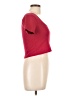 Forever 21 Red Short Sleeve Top Size L - photo 4