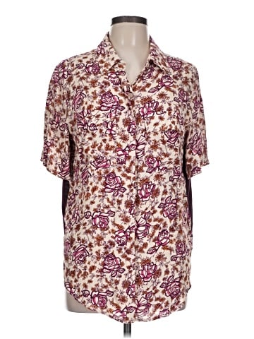 Porridge Short Sleeve Blouse (view 1)