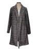 MELLODAY Plaid Gray Coat Size L - photo 1