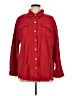 Unbranded Red Long Sleeve Button-Down Shirt Size XL - photo 1