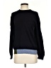 Theory Color Block Black Pullover Sweater Size S - photo 1