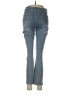 Joseph Ribkoff Chevron-herringbone Blue Jeans Size 8 - photo 2