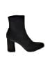 Mia Solid Black Ankle Boots Size 7 1/2 - photo 1