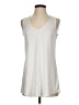 Assorted Brands Silver Ivory Sleeveless T-Shirt Size S - photo 1
