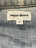 Superdown 100% Cotton Blue Denim Jacket Size L - photo 6