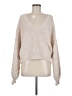 Lulus 100% Polyester Marled Tan Pullover Sweater Size M - photo 1