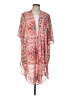 Torrid 100% Polyester Pink Kimono Size Lg Plus (0) - photo 1
