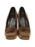 Walter Steiger 100% Leather Color Block Brown Tan Heels Size 8 - photo 2