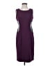 Calvin Klein Color Block Purple Cocktail Dress Size 4 - photo 1