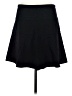 BCBGMAXAZRIA Solid Black Casual Skirt Size M - photo 2