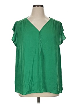 Cynthia Rowley Short Sleeve Blouse