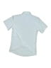 Assorted Brands 100% Polyester Solid Blue Short Sleeve Button-Down Shirt Size 8 - photo 2