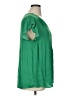 Cynthia Rowley 100% Polyester Green Short Sleeve Blouse Size 1X - photo 4