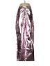 AMYLYNN Metallic Silver Casual Pants Size M - photo 1