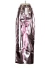 AMYLYNN Metallic Silver Casual Pants Size M - photo 2