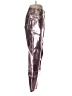 AMYLYNN Metallic Silver Casual Pants Size M - photo 4