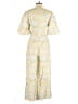 Sancia 100% Rayon Yellow Jumpsuit Size XS - photo 2