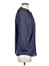 Lucky Brand 100% Polyester Blue 3/4 Sleeve Blouse Size M - photo 4