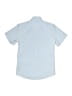 Assorted Brands Solid Blue Short Sleeve Button-Down Shirt Size 8 - photo 2