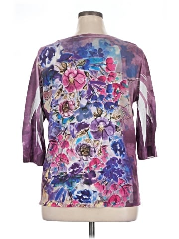 Susan Lawrence 3/4 Sleeve Blouse (view 2)