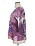Susan Lawrence 100% Polyester Purple 3/4 Sleeve Blouse Size 1X - photo 5