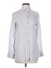 Cloth & Stone 100% Rayon Gray Long Sleeve Button-Down Shirt Size XS - photo 1