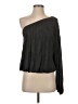 Robert Rodriguez 100% Viscose Gray Long Sleeve Top Size XS - photo 1