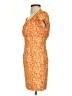 Caroline Constas Paisley Orange Casual Dress Size S - photo 5