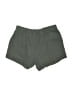 H&M 100% Cotton Solid Green Khaki Shorts Size 6 - photo 2