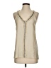 Max&Co. Tan Sleeveless Blouse Size S - photo 1