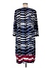 Grayson Graphic Blue Casual Dress Size XL (5) - photo 2