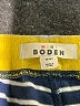 Mini Boden 100% Cotton Stripes Blue Athletic Shorts Size 13 - 14 - photo 3