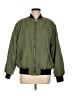 Forever 21 100% Polyester Solid Green Jacket Size M - photo 1