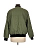 Forever 21 100% Polyester Solid Green Jacket Size M - photo 2