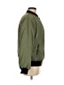 Forever 21 100% Polyester Solid Green Jacket Size M - photo 4