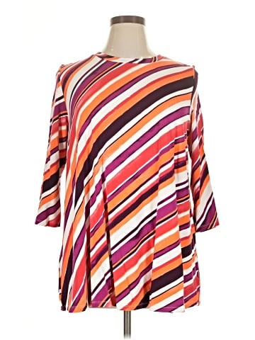 Jessica London 3/4 Sleeve Blouse (view 1)