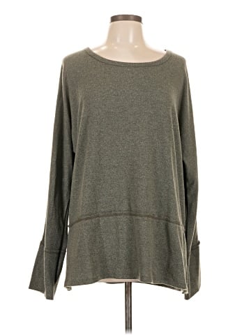 Cotton Bleu Pullover Sweater (view 1)