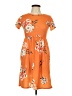 Assorted Brands Orange Casual Dress Size 12 - photo 1