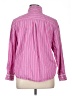Gap Body Stripes Pink Long Sleeve Button-Down Shirt Size XL - photo 2