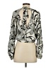 Sienna Sky 100% Polyester Gray Long Sleeve Blouse Size S - photo 2