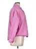 Gap Body Stripes Pink Long Sleeve Button-Down Shirt Size XL - photo 4